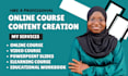 online course creation, educational workbook, ppt maker, elearning video course