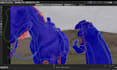 remove video background with rotoscoping, and masking
