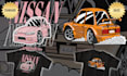 draw chibi cartoon car illustration