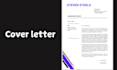 write a professional cover letter from scratch