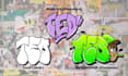 create a custom font in throwie graffiti style