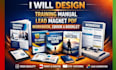 design training manual, unique pdf lead magnet, workbook, ebook and booklet