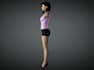 craft 3d stylized character model,fantasy model,shapr3d,nsfw,pbr texture,bake3d