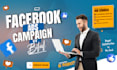 be your meta ads campaign manager to run paid facebook ads and instagram ads