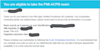 assist you make pmp and pmi acp application