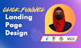 create framer landing page, clickfunnels landing page, figma to framer website