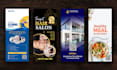 make unique door hangers or rack cards