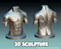 sculpt 3d models of characters