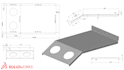 3d sheet metal modeling dxf from your visuals
