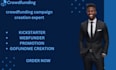 do crowdfunding campaign creation promotion on gofundme kickstarter