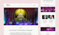 do figma website, landing page design and UI UX mockup