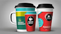 design a coffee cup or mug creatively