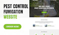 build a high converting pest control, fumigation and cleaning service website