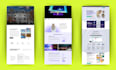 create a wordpress landing page, sales funnel with elementor