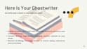 be your ebook ghostwriter