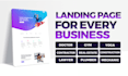 design wordpress responsive landing page