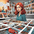 design comic book page and illustration
