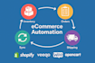 do ecommerce automation, inventory, orders,  shipping sync