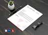 design letterhead professional, unique and editable