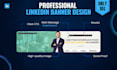 design linkedin banner, facebook cover and carousel posts