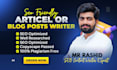 do article writing, SEO blog posts, and content writing