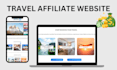 travel affiliate website, tour, travel agent website