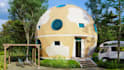 design your geodesic glamping dome, tiny home in 3d