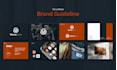 create a premium brand guideline and style book with logo design