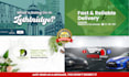 design eye catching facebook cover, banner and logo for your brand