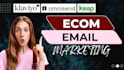 setup klaviyo, omnisend, keap workflow, ecom email flows, segments, automation