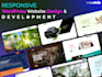 design business wordpress website, landing page using divi or elementor