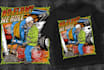 make western blue collar outdoor designs in hand drawn style