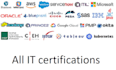 help get AWS, istqb cisco, pmp, and salesforce certification