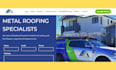 website development for cleaning, roofing