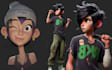 create rigged 3d cartoon character modeling blender 3d character animation fbx