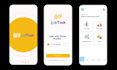 design mobile app UI UX design, wireframe figma prototype