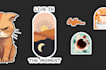 design sticker, logo, badge