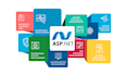 do website application development using asp dot net csharp mvc razor pages js