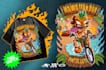 custom cartoon t shirt design unique and eye catching