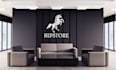 design fully customized zoom virtual background and office mockup