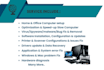 provide tech support for virus removal, PC optimization and software install