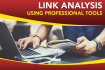 identify, delete toxic links and disavow bad backlinks
