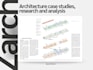 conduct architectural research, case studies, and analysis