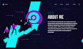 do frontend web development in HTML, CSS, javascript, ts, react and next
