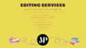 edit your middle grade and young adult novels
