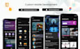 do mobile app creation, ios app, android app as flutter mobile app development