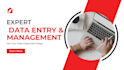 do flawless data entry, web research, and copy paste
