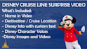 create a disney cruise line surprise video