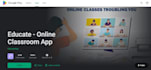 build school website education online course website with kids elearning app
