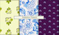 create unique seamless pattern, textile design